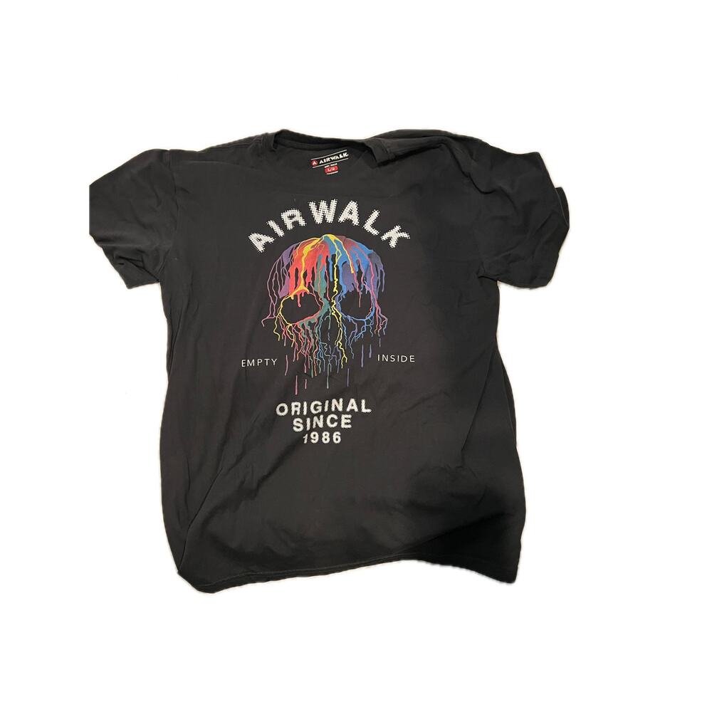 Airwalk Since 1986 Black T-Shirt Mens Large